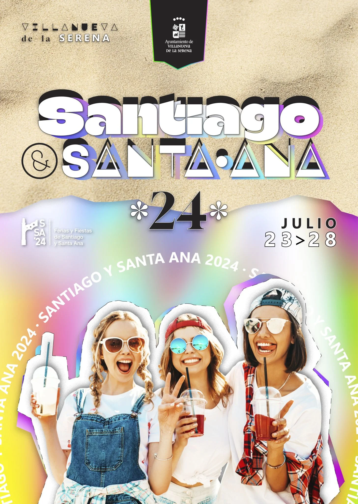 Fiestas patronales de Santiago y Santa Ana 2024 Villanueva de la Serena